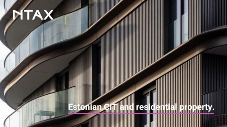 ESTONIAN CIT AND THE RIGHT TO DEPRECIATE RESIDENTIAL PROPERTY